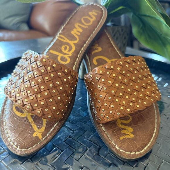 Sam Edelman Geraldine Woven Sandal - Picture 1 of 7